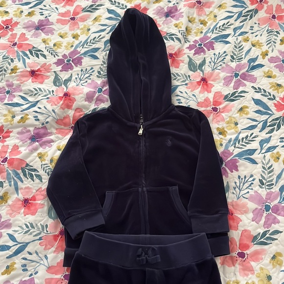 Polo Ralph Lauren velour set - Picture 2 of 3